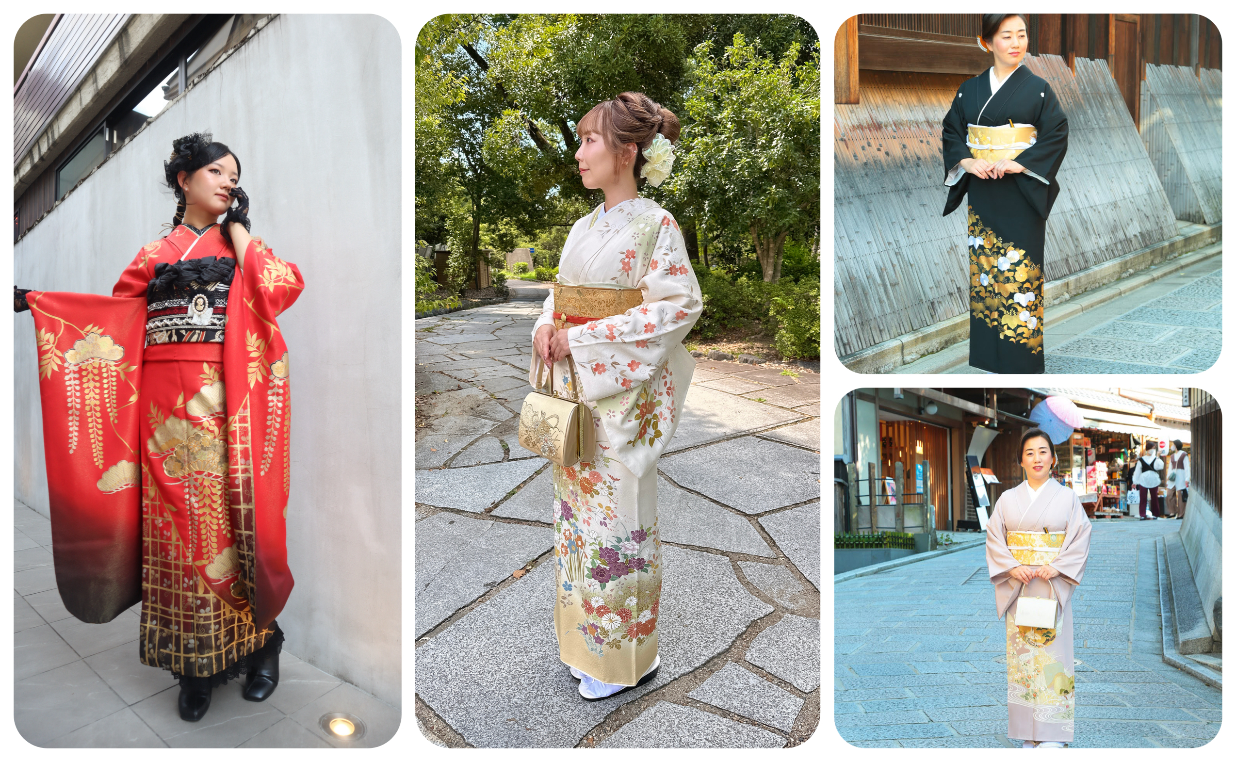 正装着物の種類と利用シーン