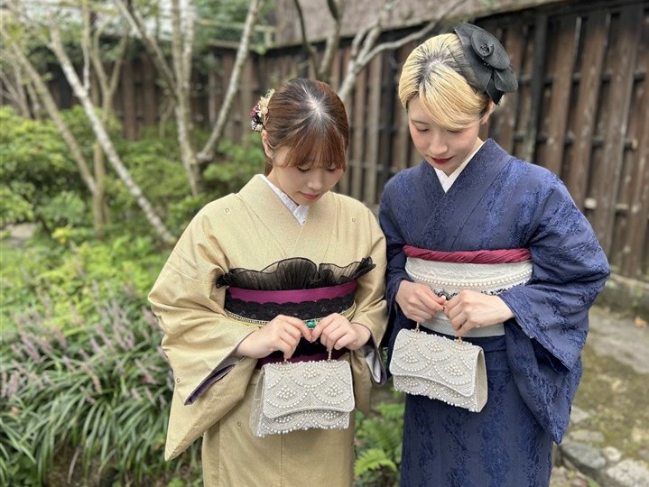 ★가을 겨울에 어울리는 단색 기모노 코디 특집★
