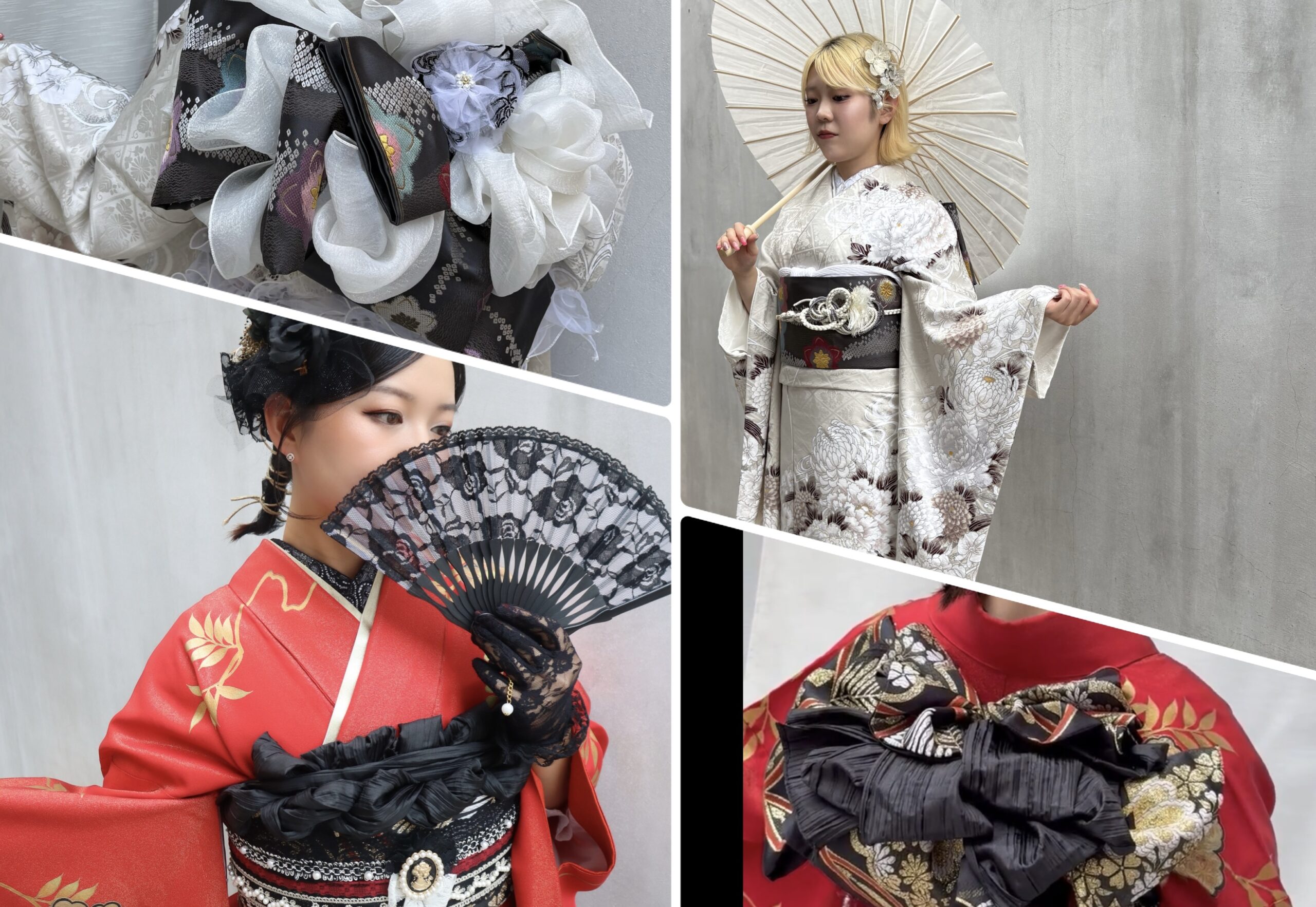 현재의 렌탈 기모노 예전과 무엇이 다를까?