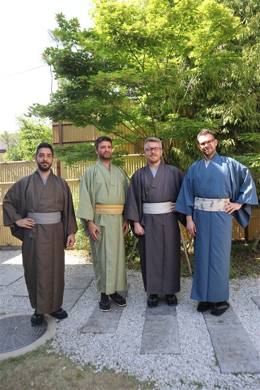 男の着物　着物でかっこよく！