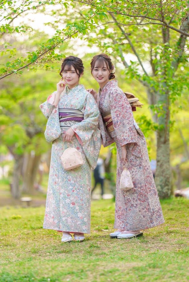 京都の新緑に映える着物コーデ特集|5月に楽しむ爽やか着物スタイル