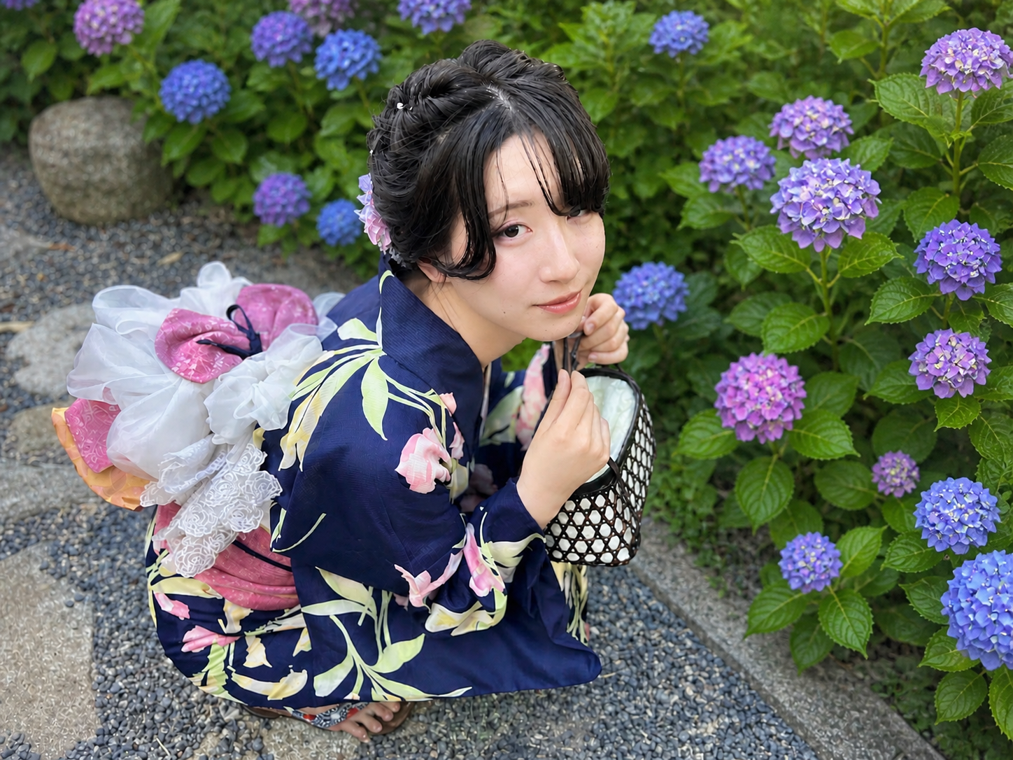 紫陽花の季節に楽しむ、着物で歩く京都2026