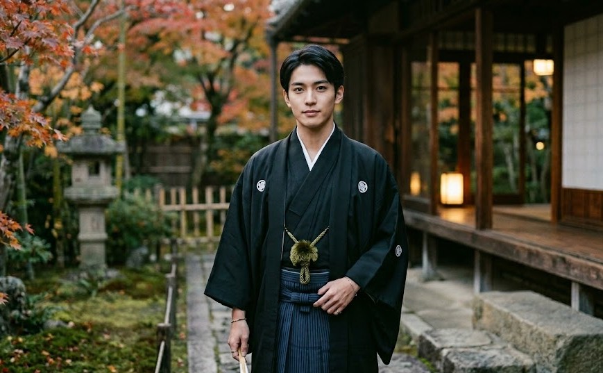 남성분들도 기모노로 멋을 내보세요♪ 지금 인기 있는 남자 하카마와 기모노
